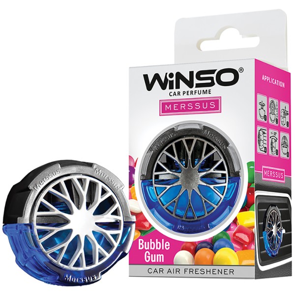 Фото - Ароматизатор для авто Winso Merssus 18 мл Bubble Gum (534420) Фото - Ароматизатор для авто Winso Merssus 18 мл Bubble Gum (534420)